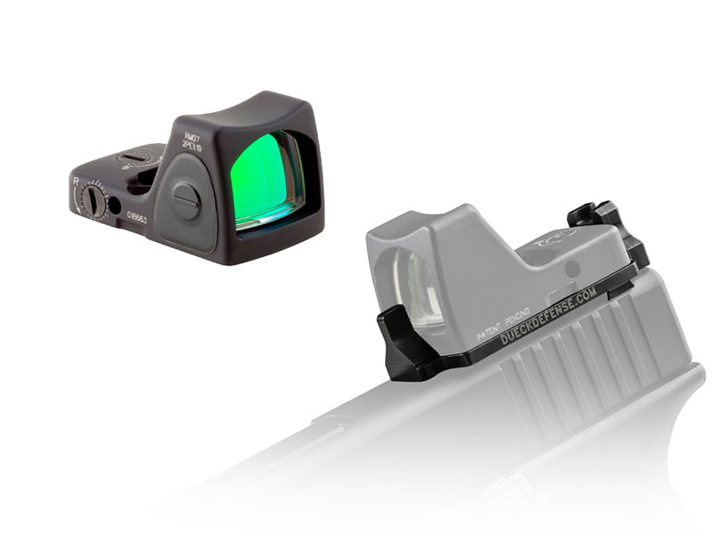 Trijicon Glock Sights Package with Red Dot Mount - RMR RM07